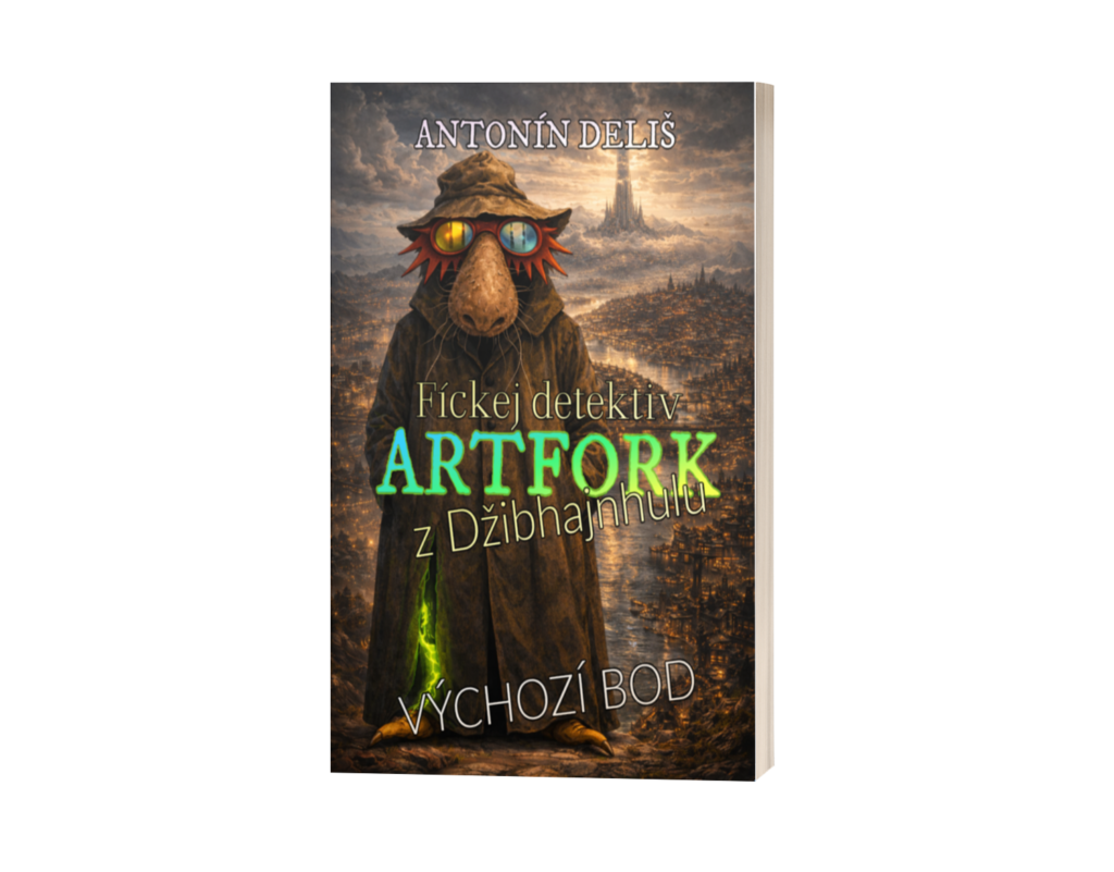 PŘEDPRODEJ: Fíckej detektiv ArtFork z Džibhajnhulu – Výchozí bod (revidované vydání s ilustracemi a dárečky)