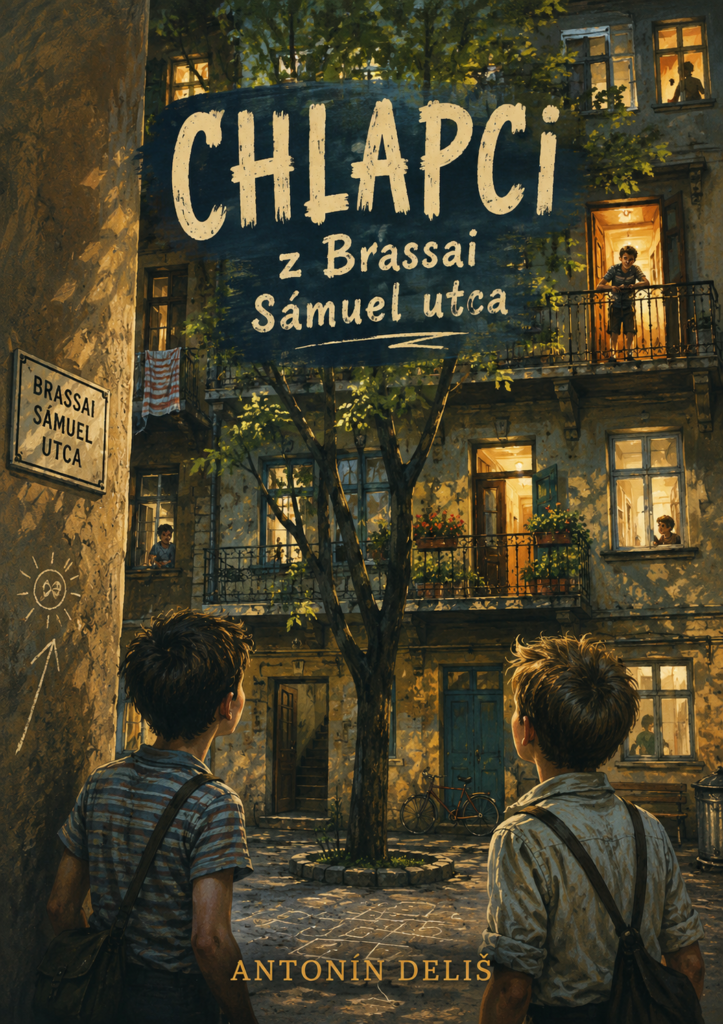 Obálka jako živá voda pro Chlapce z Brassai Sámuel utca