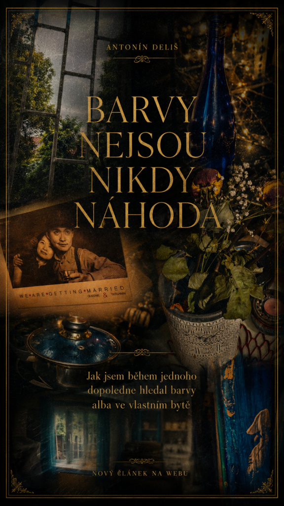 Jak jsem během jednoho dopoledne hledal barvy alba ve vlastním bytě